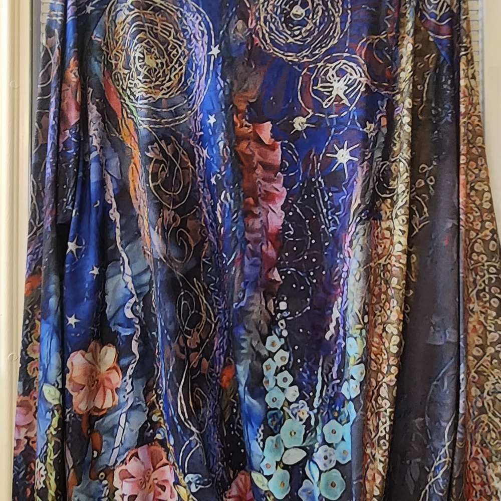 Misslook Multicolor Abstract Dress - Picture 4 of 4